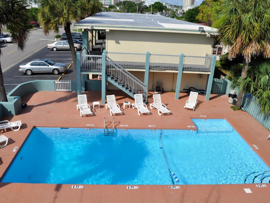 Calypso Motor Inn Myrtle Beach Bagian luar foto